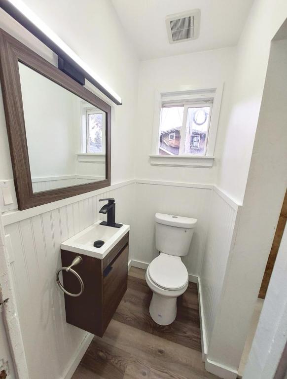 Private downstairs bathroom