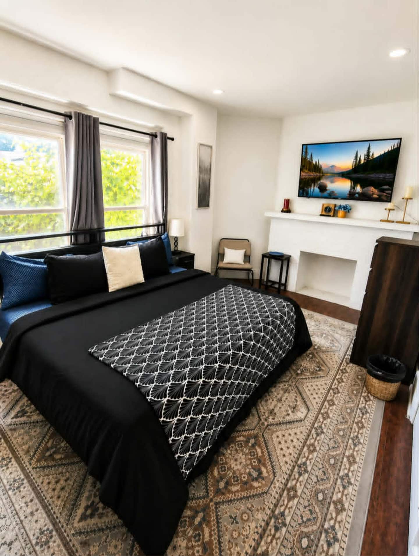 Bedroom two in the Victorian House