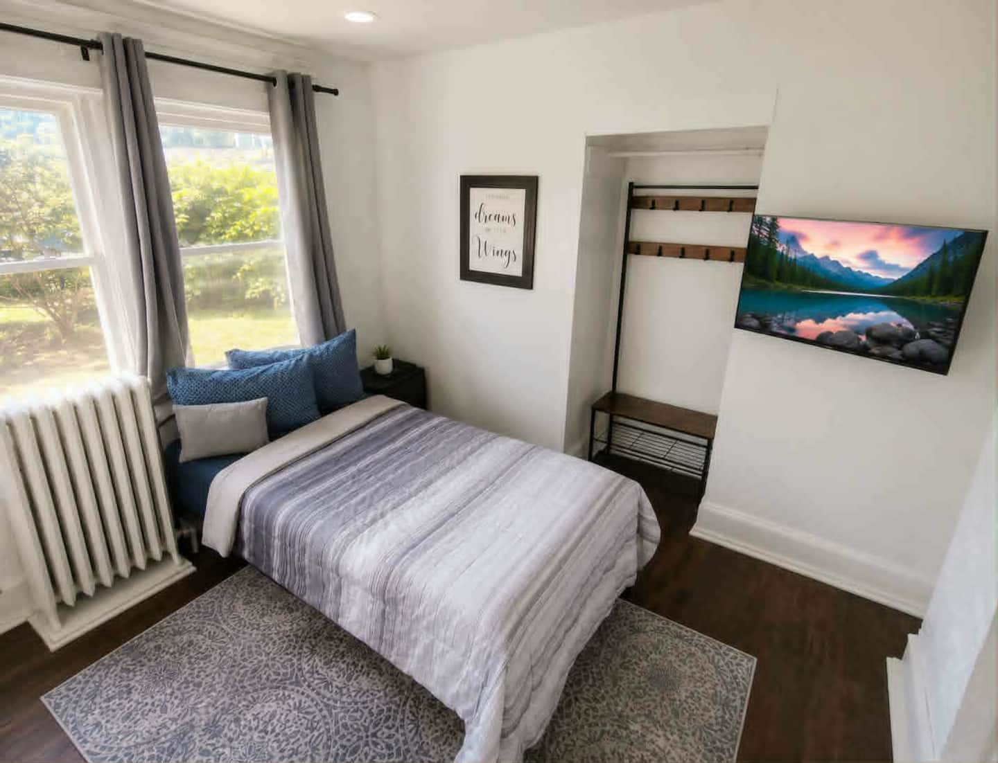 Bedroom four in the Victorian House