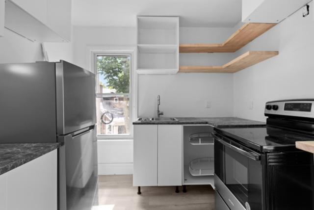Kitchen and dining space in the Victorian House